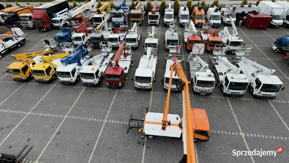 Nissan Cabstar Zwyżka Podnośnik Koszowy ISOLI Widełki