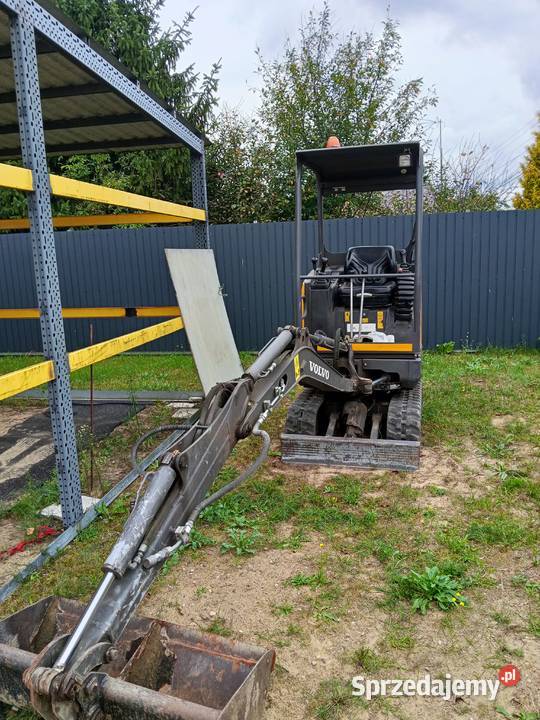 Minikoparka VOLVO EC15C R2018 MG 2750 4 łyżki Nowołoskoniec