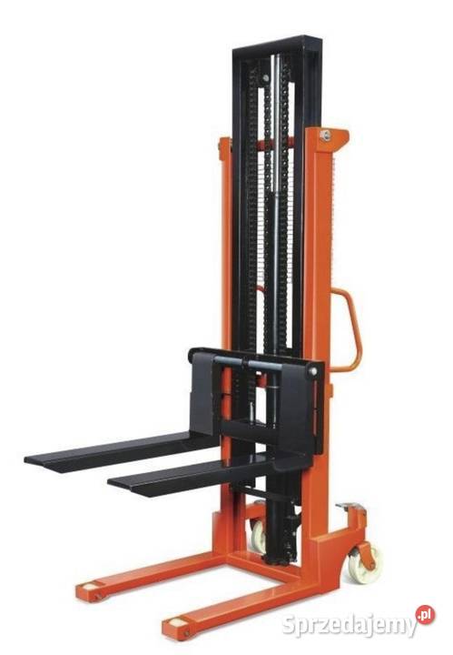 Wózek hydrauliczny podnośnikowy z rozsuwanymi Bobrowniki