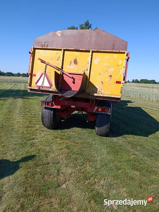 Przyczepa wywrotki 69 ton skorupa tandem Muller Kożuszki sprzedam
