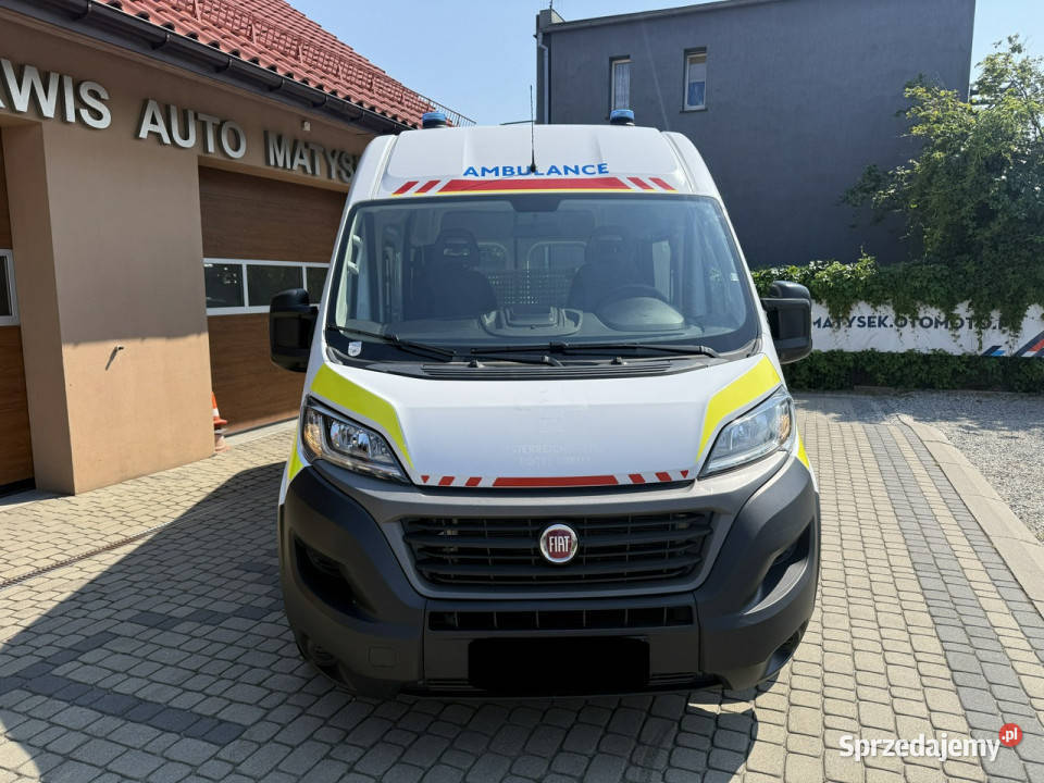 Fiat Ducato Ambulans Rampa Orzech