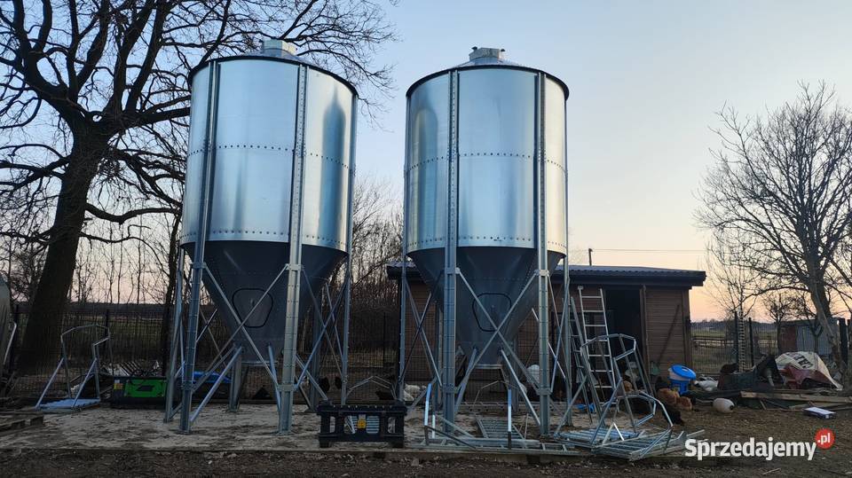 Dwa silosy 150 ton OKAZJA 89 brutto Kalisz