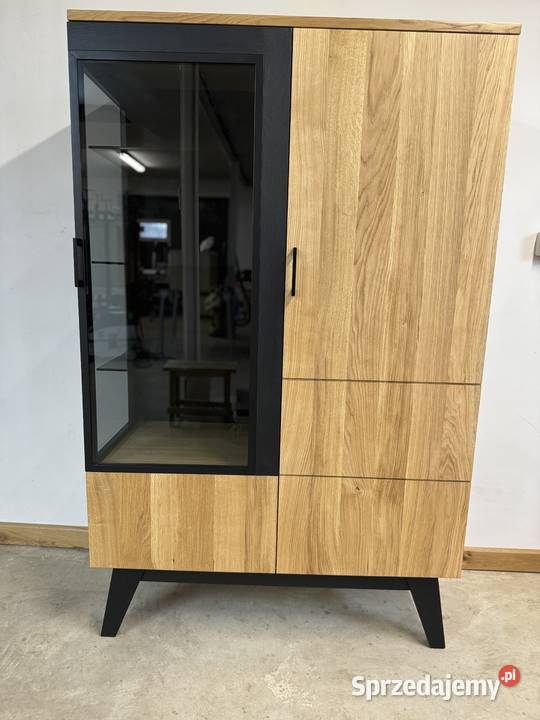Witryna dębowa 45cm