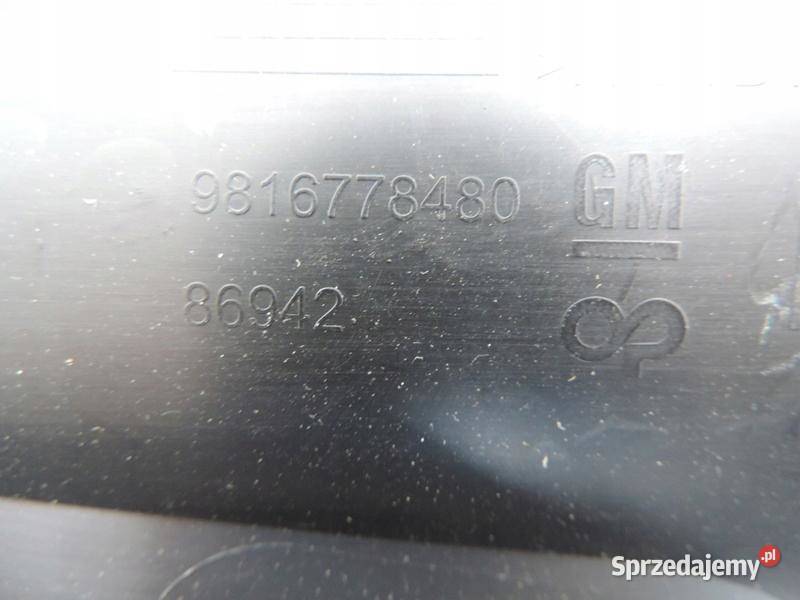 KRATKA ZDERZAKA OPEL COMBO E LEWA NOWA kujawsko-pomorskie