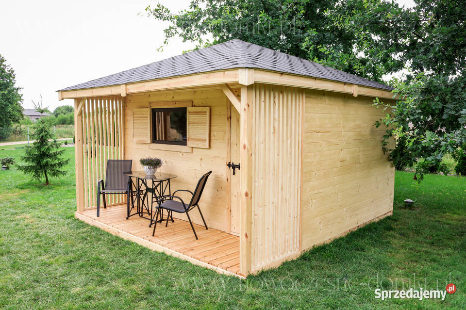 Domek narzędziowy 3x4m Domek Altana Avelino 1 Ogród Gdańsk