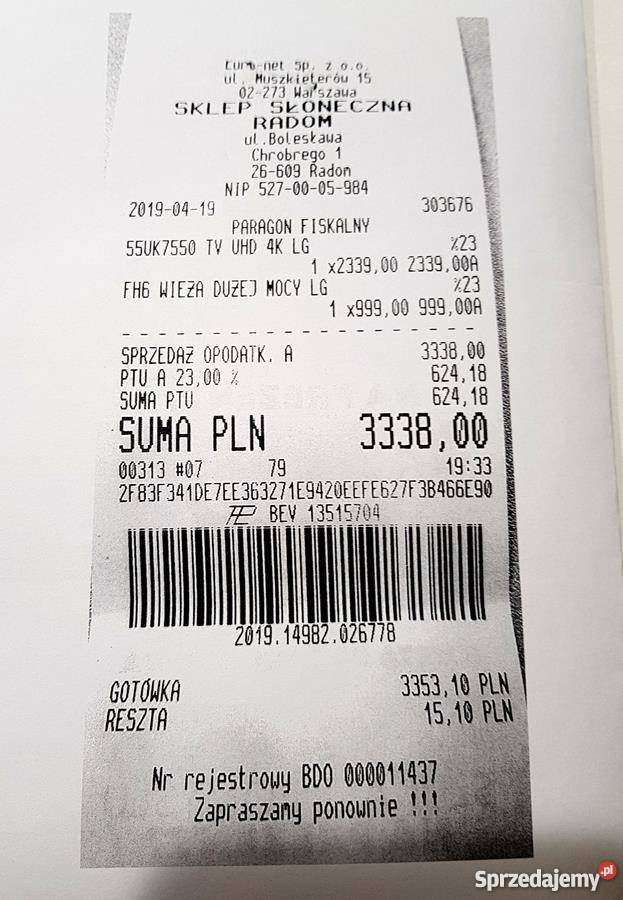 GŁOŚNIK LG FH6 Gwarancja 19042021 Radom sprzedam