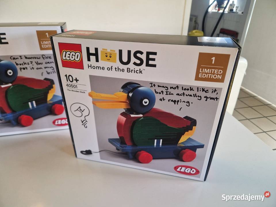 2025 Klocki LEGO House 40501 Drewniana kaczka z Koszalin