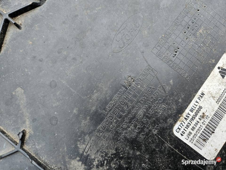 FORD MUSTANG MACHE PŁYTA OSŁONA POD ZDERZAK sprzedam
