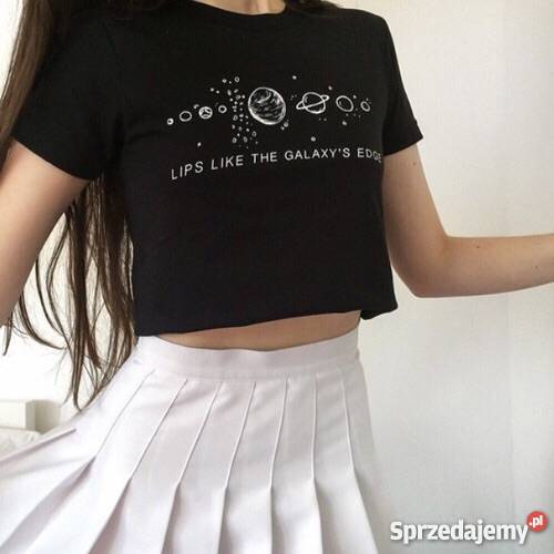 Spódniczka tennis skirt biała czarna idealna Leszno