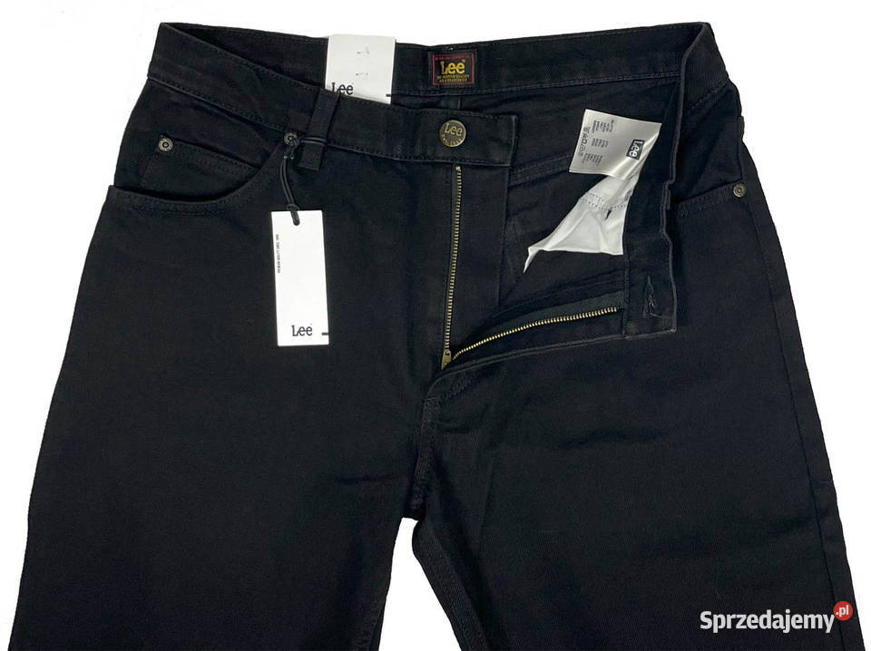 Spodnie męskie Lee Brooklyn Comfort Black Rinse