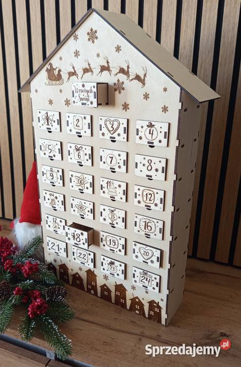 Kalendarz adwentowy DOMEK