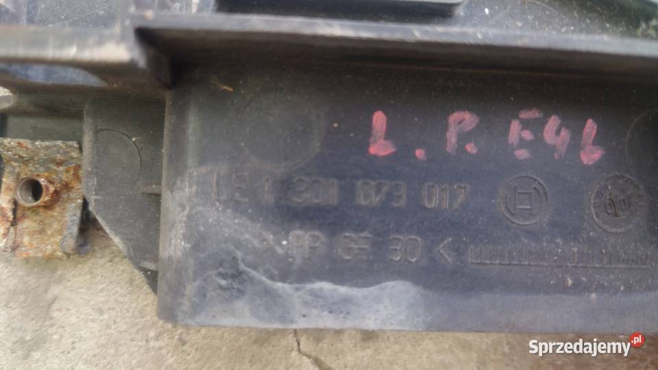 bmw e46 slizg lampy lewy przód wielkopolskie
