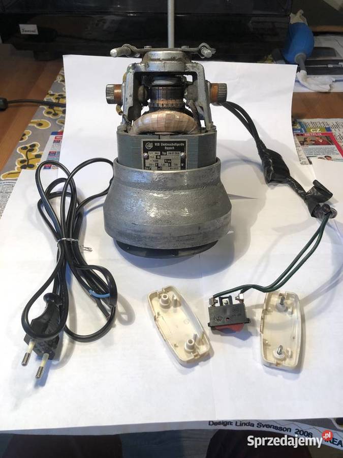 Silnik 220V130 W ESGO VEB Elektroschaltgerte Tychy