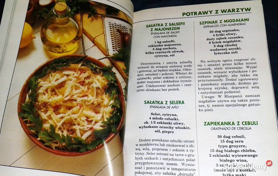 Potrawy z hiszpańskiej tawerny J Pałęcka O Chełm sprzedam
