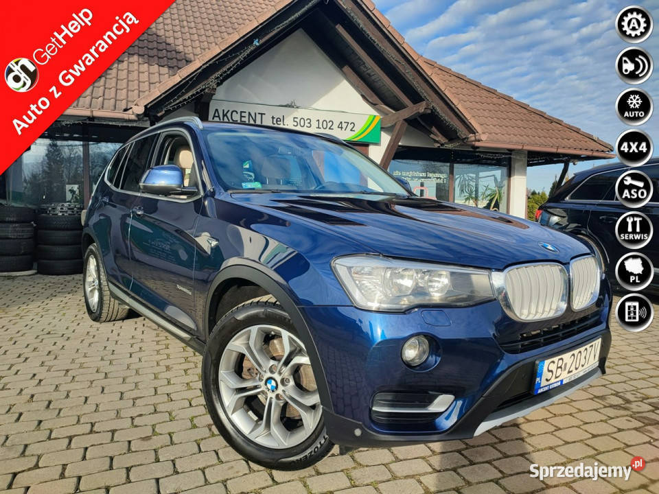 BMW X3 Krajówka lakier oryginalny 100 F25 2010 4/5 X3 Ustroń