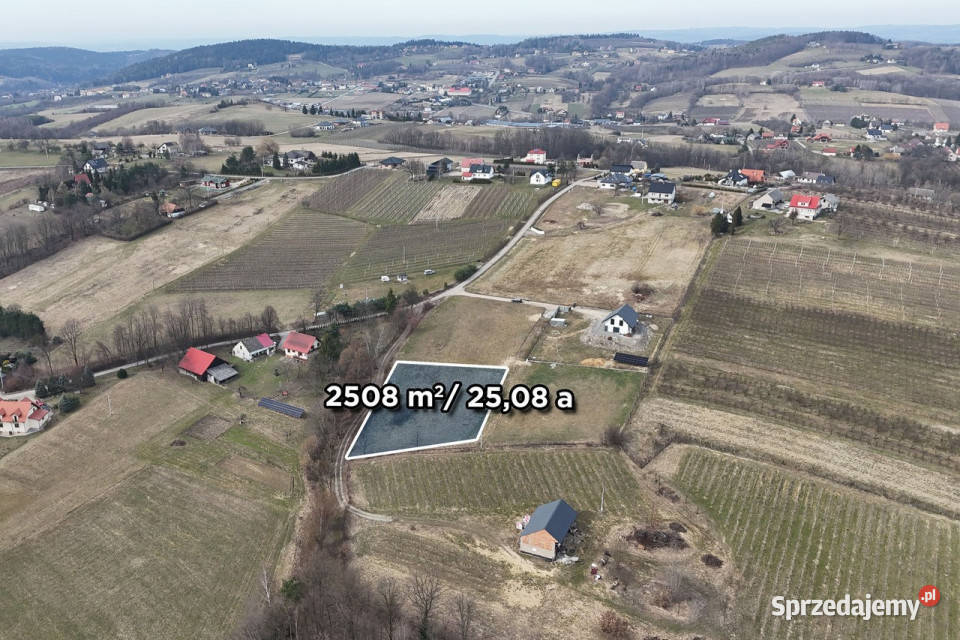 Działka 25a Komorniki Raciechowice małopolska
