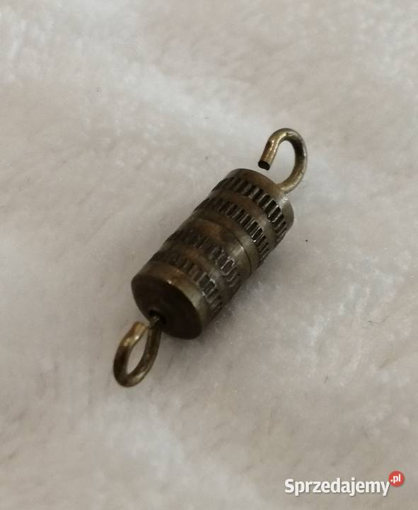 Zapięcie skręcane do łańcuszka naszyjnika 5x18mm Biżuteria - półprodukty Czeladź