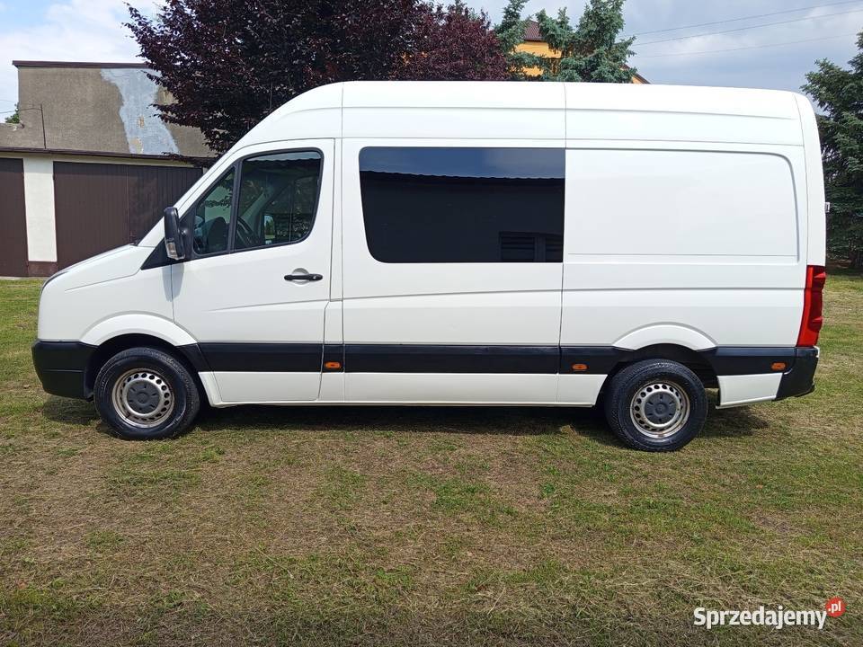 VW Crafter Brygadówka 2008 r 25 136 Orginalny