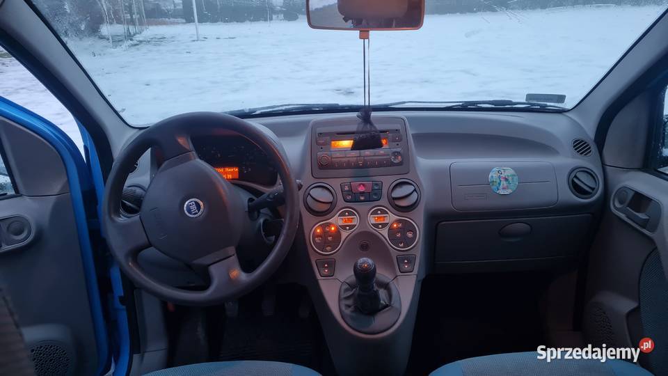 Fiat panda II 11 8v klima wspomaganie manualna Kraków