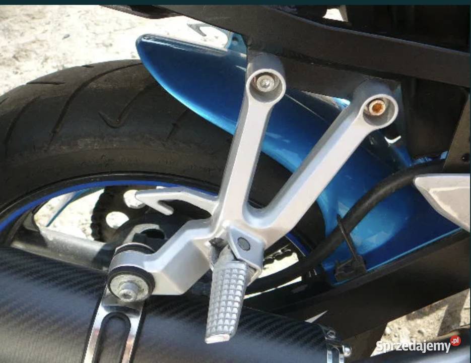 Set tył Suzuki SV650 N Podnóżki i stopki Ostrzeszów