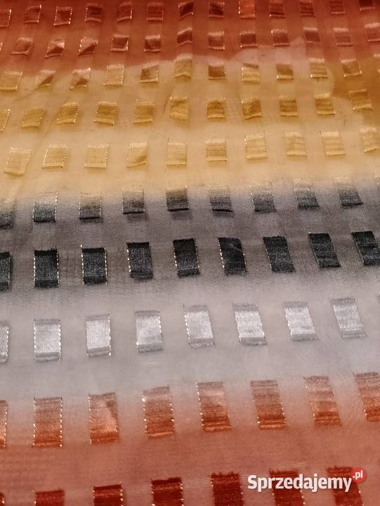 SZALIK wielobarwny delikatny szal połyskujący dł Oborniki