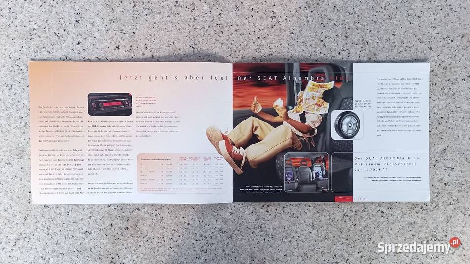 SEAT Alhambra Sport edition Kids Vigo Prospekty Bytom sprzedam
