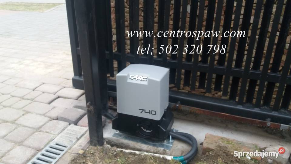Automatyka do bram napęd brama FAAC metal śląskie