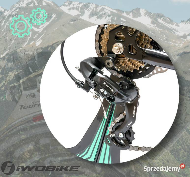 Rower Męski Górski 29 MTB IWOBIKE Shimano Gorlice