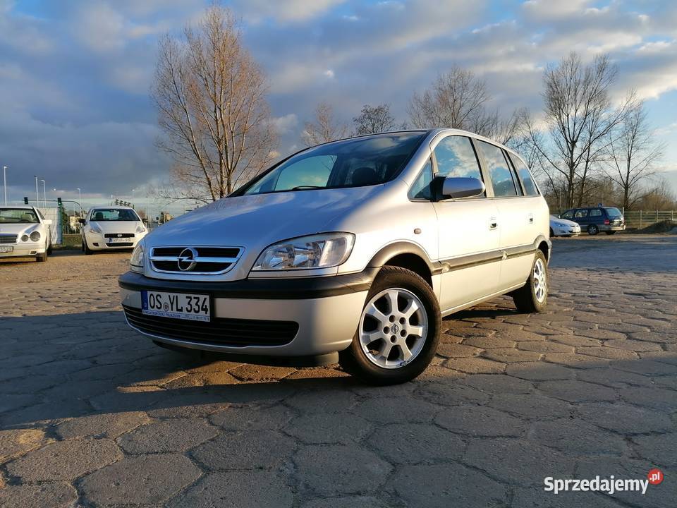Opel Zafira 1.6 Klima 7 osobowy Super stan Zarejestrowany