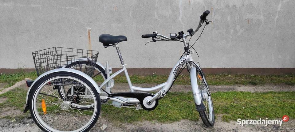 Rower elektryczny rehabilitacyjny osób starszych