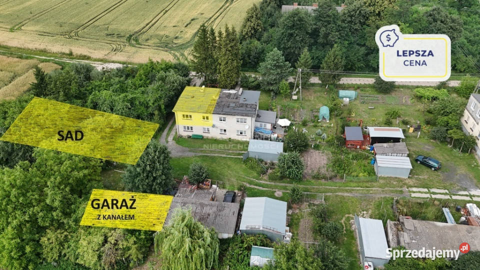 Bezczynszowe mieszkanie 55m2 z ogrodem i sadem sprzedam