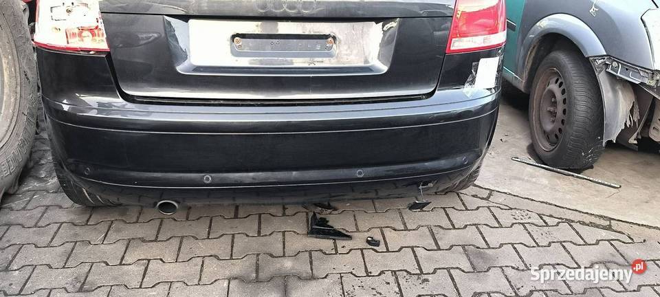 ZDERZAK TYŁ AUDI A3 8P LZ9W Lipno