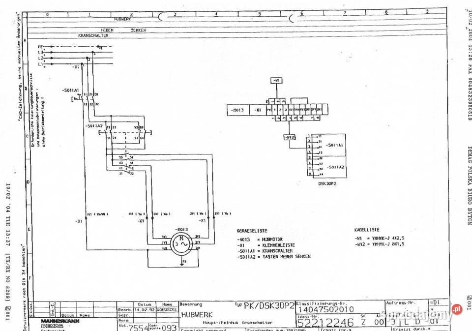 Żuraw słupowy kolumnowy 250 Gdańsk