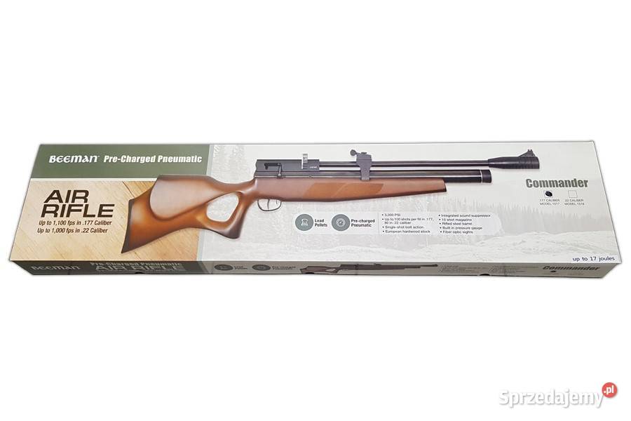 Wiatrówka BEEMAN USA COMMANDER m1518 PCP k55mm wielkopolskie Trzcianka