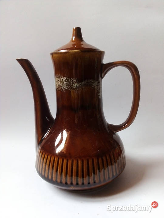dzbanek z serwisu Kasia Mirostowice vintage PRL Częstochowa