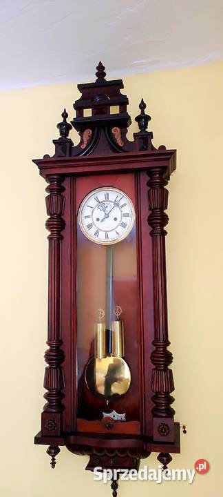 Zegar wiszący GB linkowy piękny sprawny Zegary Mielec sprzedam