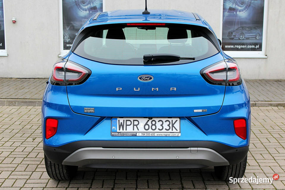 Ford Puma SalonPL FV23 Titanium Navi Kamera klimatyzacja mazowieckie Sokołów