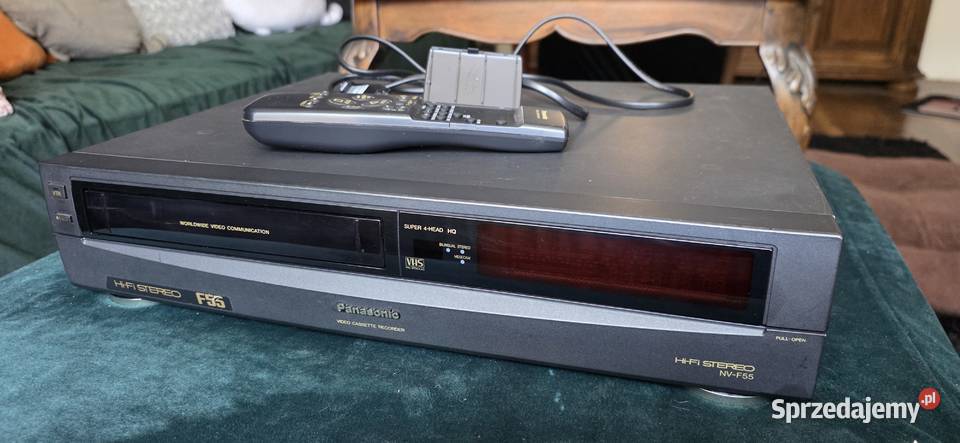 Magnetowid STEREO HiFi VHS Panasonic NVF55EE Pasym