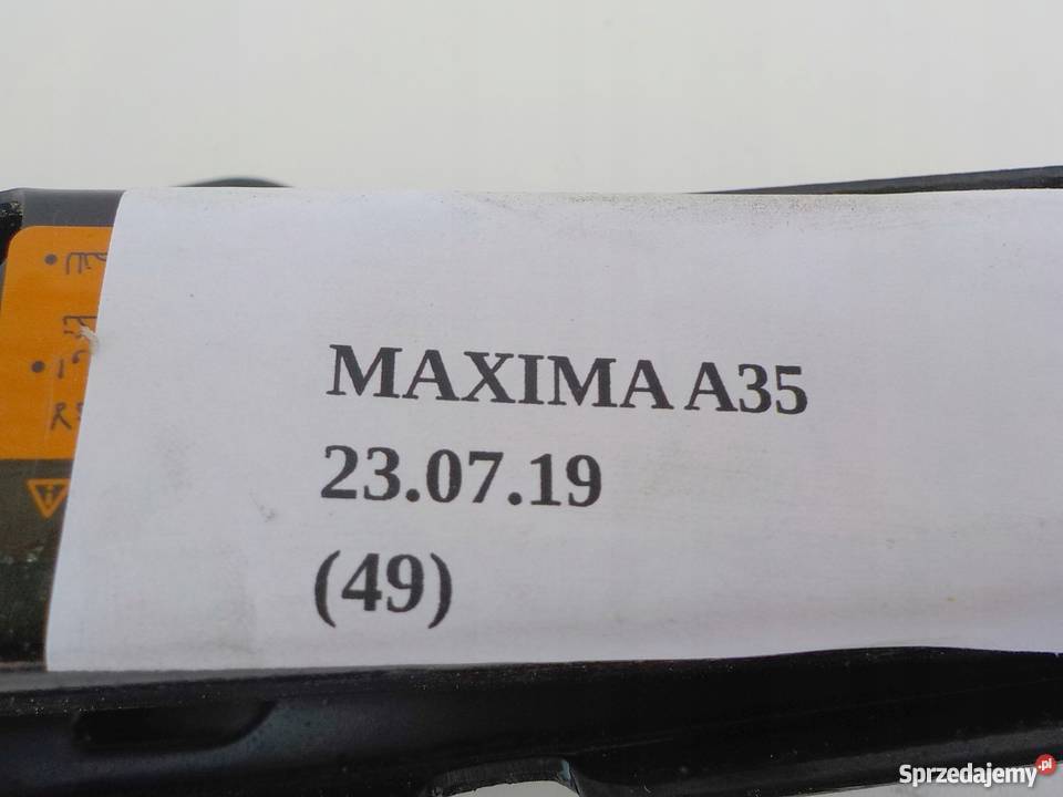 PODNOŚNIK ŚRUBA KOŁA LEWAREK NISSAN MAXIMA A35 Nowy Tomyśl sprzedam