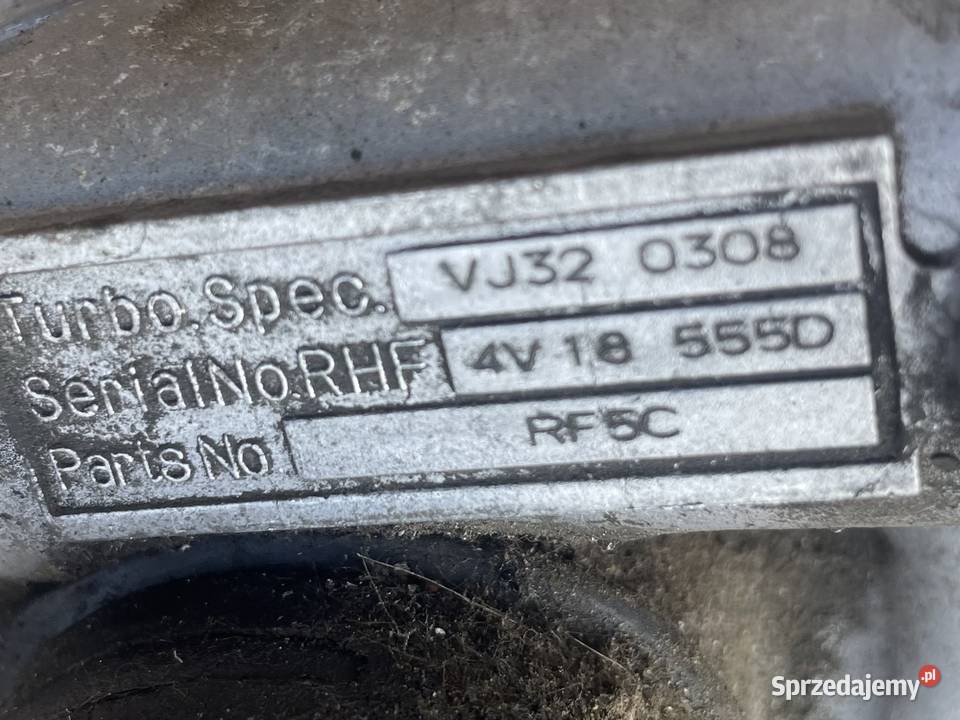 RF5C turbina turbo sprężarka 20 Citd mazda 6 gg Szczecin
