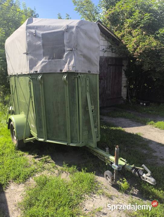Koniowóz przyczepa do przewozu zwierząt Pozostałe Maków Mazowiecki