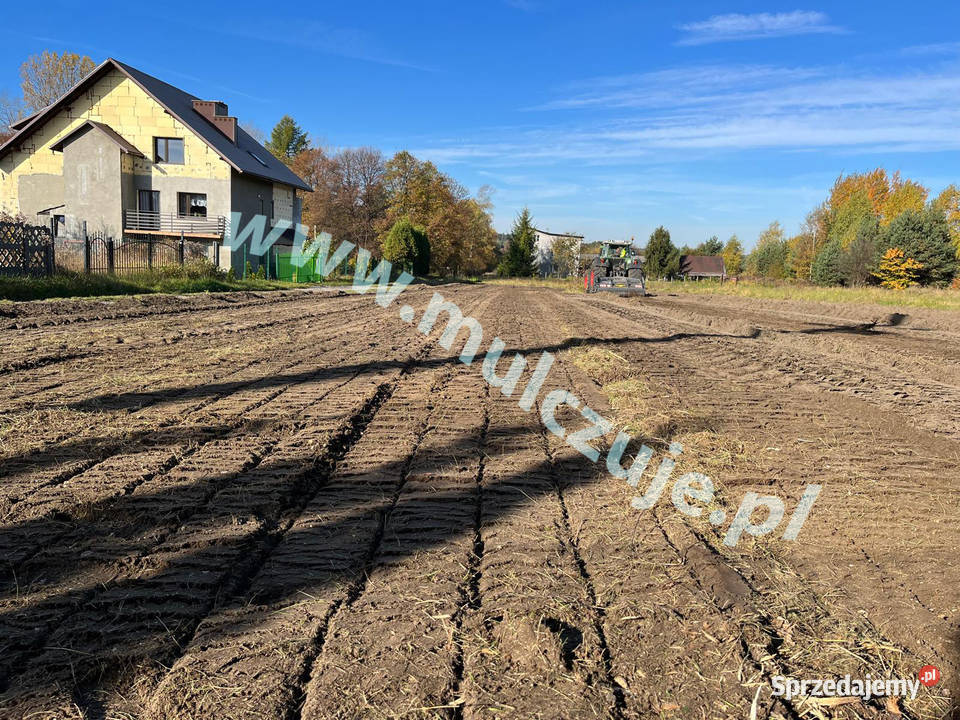 Rekultywacja Mulczer leśny Mulczowanie wgłębny Lanckorona