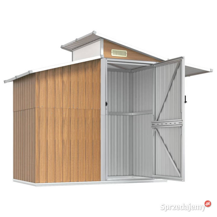 Szopa ogrodowa brązowa 270x130x2085 stal Warszawa sprzedam