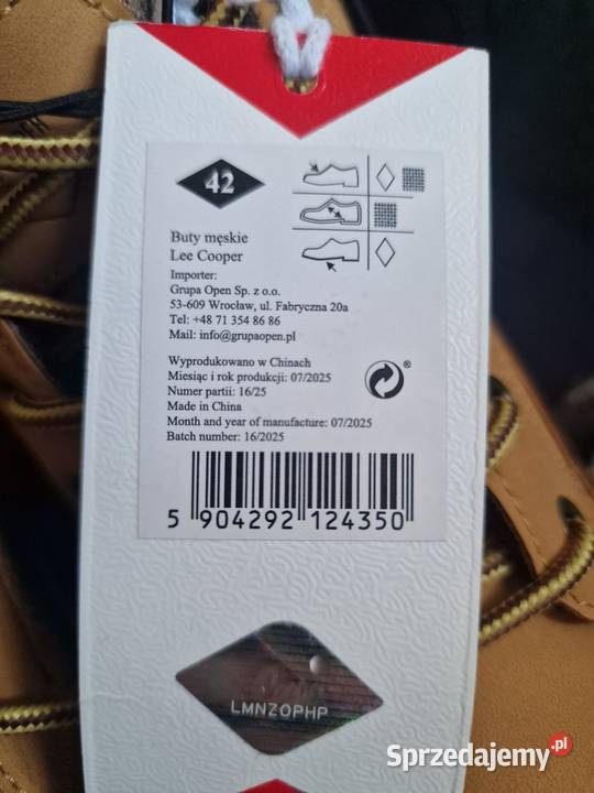 NOWE Buty męskie LEE COOPER trapery zimowe 42 inna dolnośląskie Wrocław