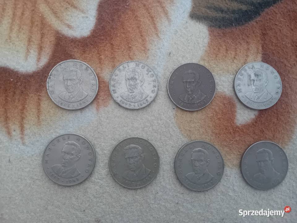 Moneta 20 Marceli Nowotko Tychy sprzedam