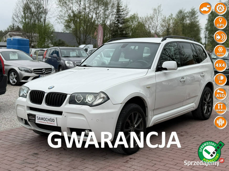 BMW X3 Gwarancja Automat Skóra Mpakiet Pamięć Sade Budy
