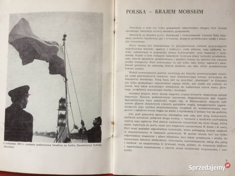 3265 Zasadnicza Szkoła Morska W Szczecinie Antykwariat Szczecin