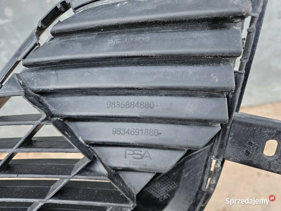 CITROEN III KRATKA ZDERZAKA PRZÓD 9835884880 Międzychód sprzedam