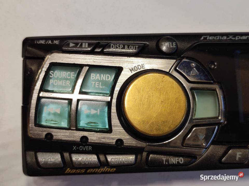 ALPINE CDA9812RR panel czołówka radio