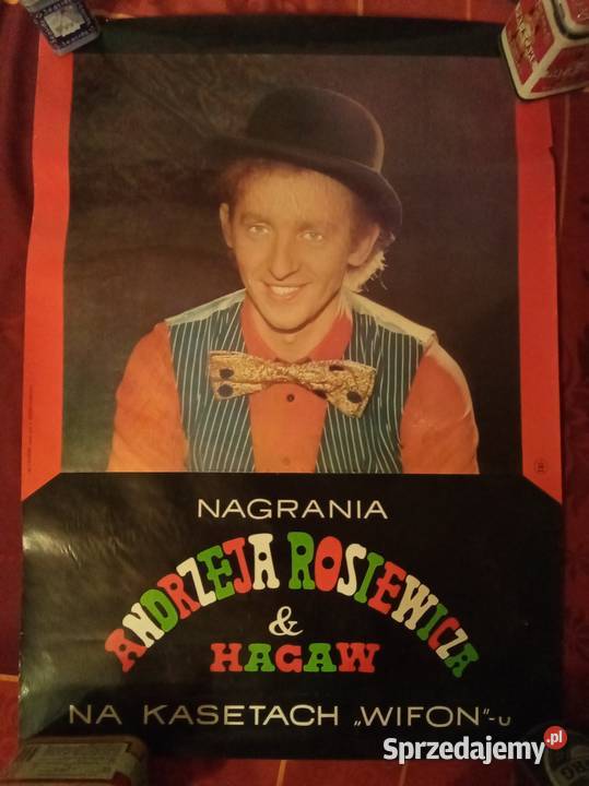 Andrzej Rosiewicz Plakat muzyczny Warszawa